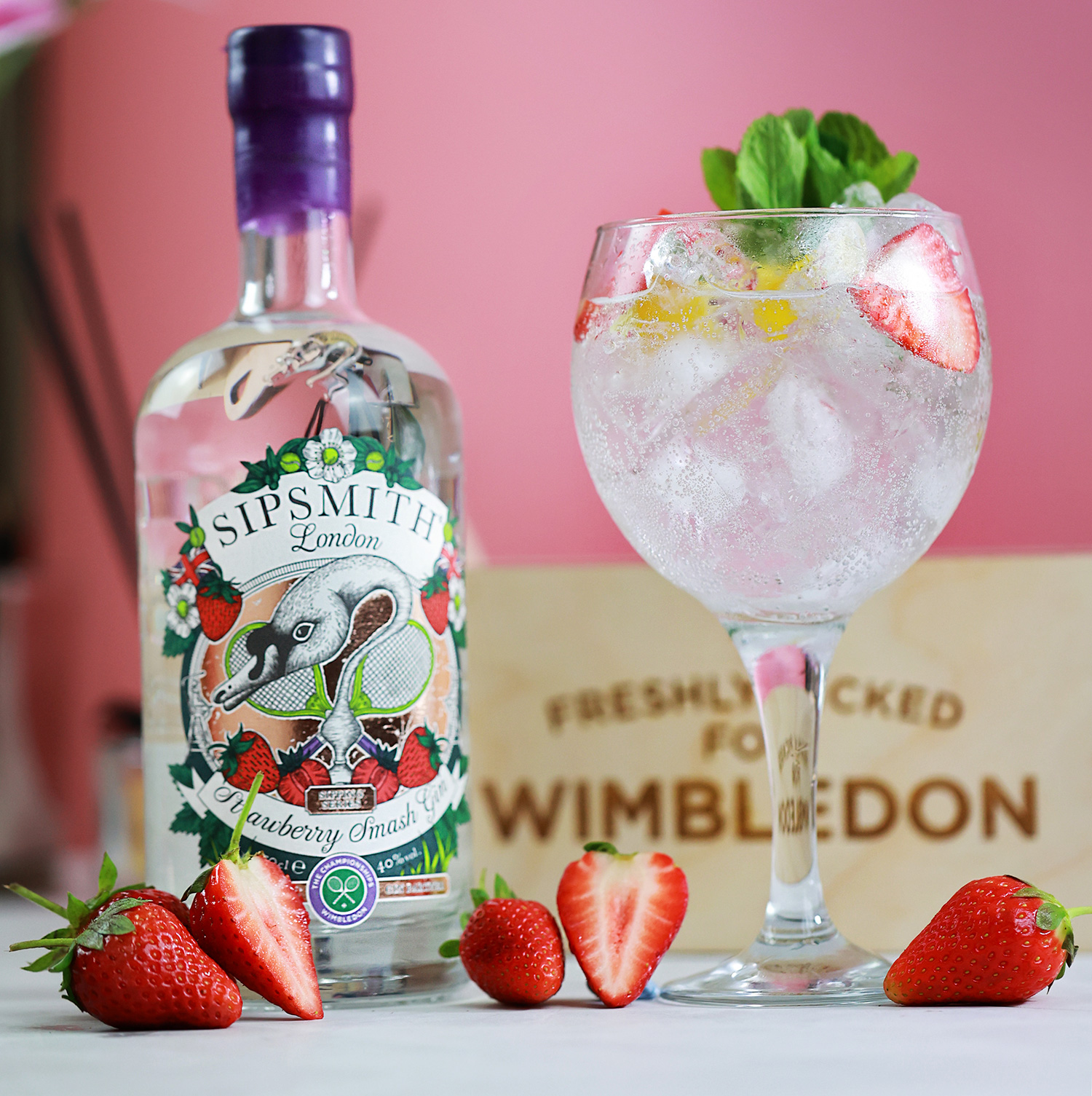 Introducing Sipsmith’s Strawberry Smash Gin