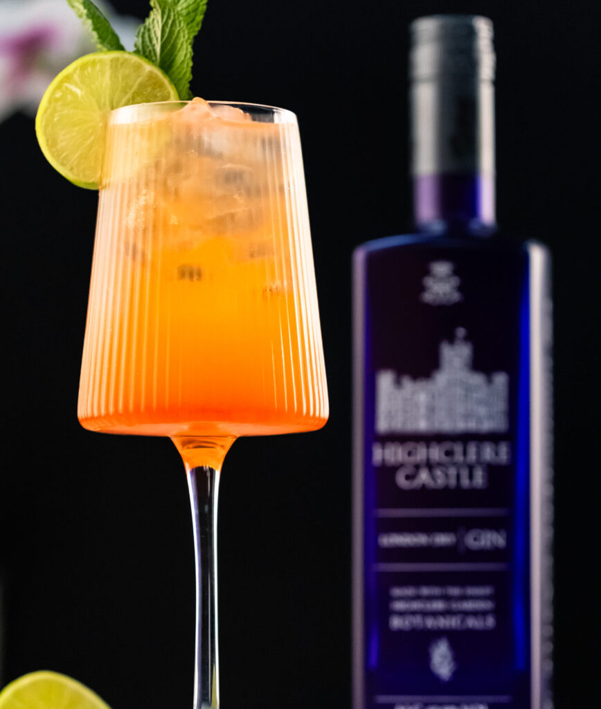 Sunrise Blitz Gin Cocktail with Highclere Gin