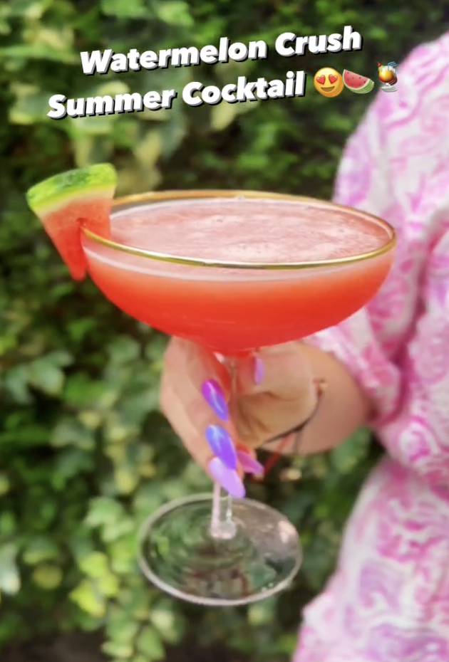 Watermelon Crush Aperol Cocktail