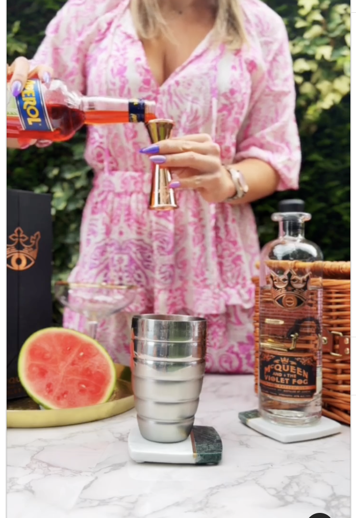 Watermelon Aperol Cocktail